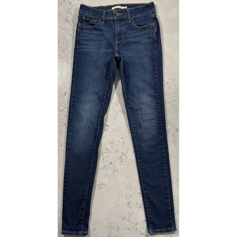 Levis 710‎ Super Skinny Jeans Womens 26 Blue Medium Wash Denim 17778-0324